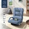 Best Choice Products 360-Degree Swivel Gaming Floor Chair w/ Armrest Handles, Foldable Adjustable Back